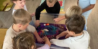 STEAM in our preschool classroom at gallatin premier childcare
