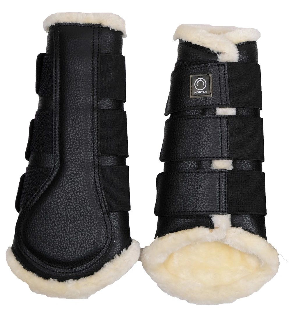 Montar Protection Brushing Boots Set of 4 - Black