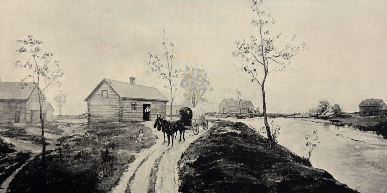Early Chicago during Myra Bradwell's lifetime.