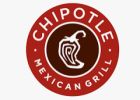 Chipotle Mexican Grill logo in red and white.