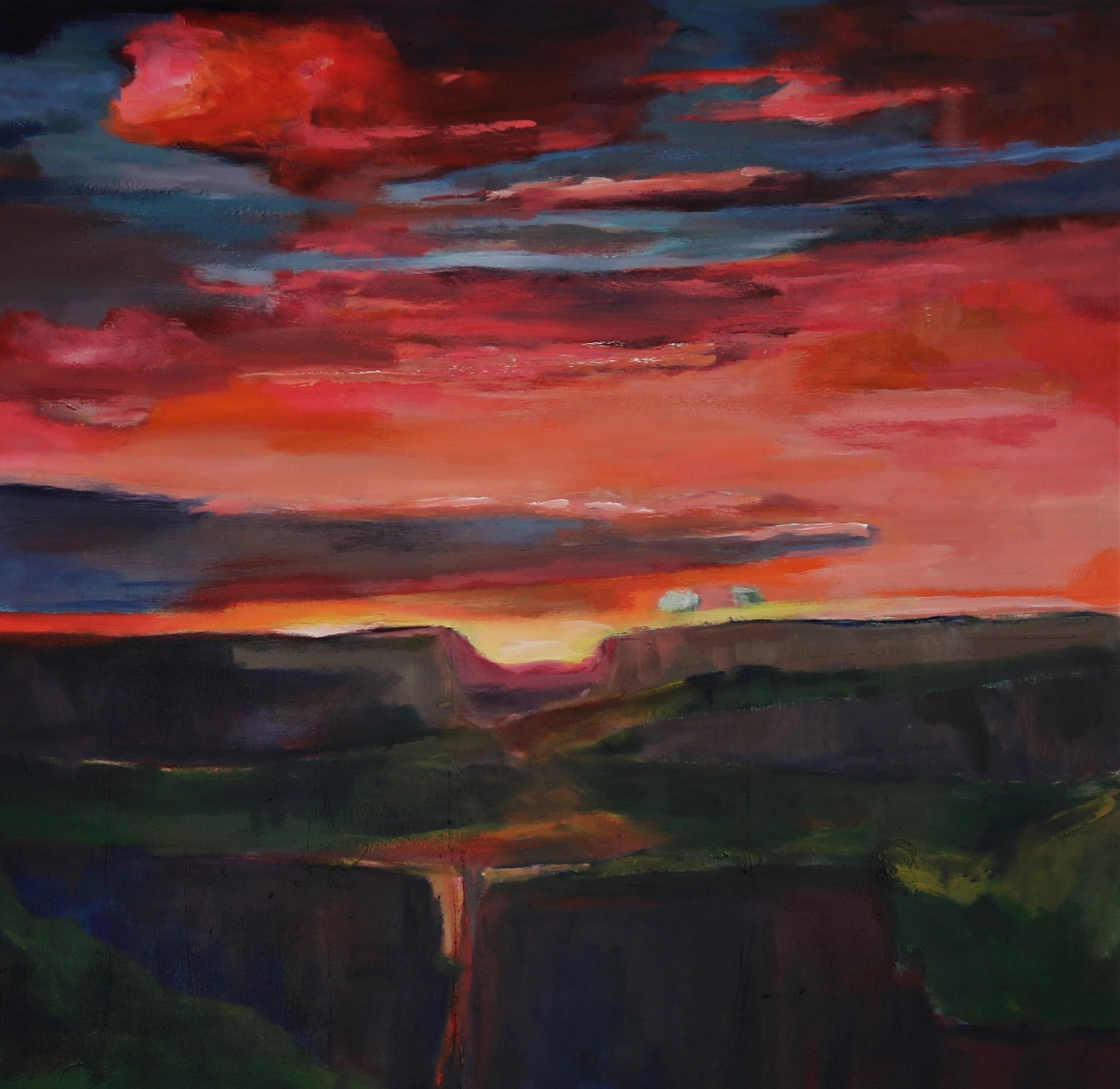 Lee Moor Quarry, Devon, UK 100cm x 100cm
Acrylic on canvas
£3,000