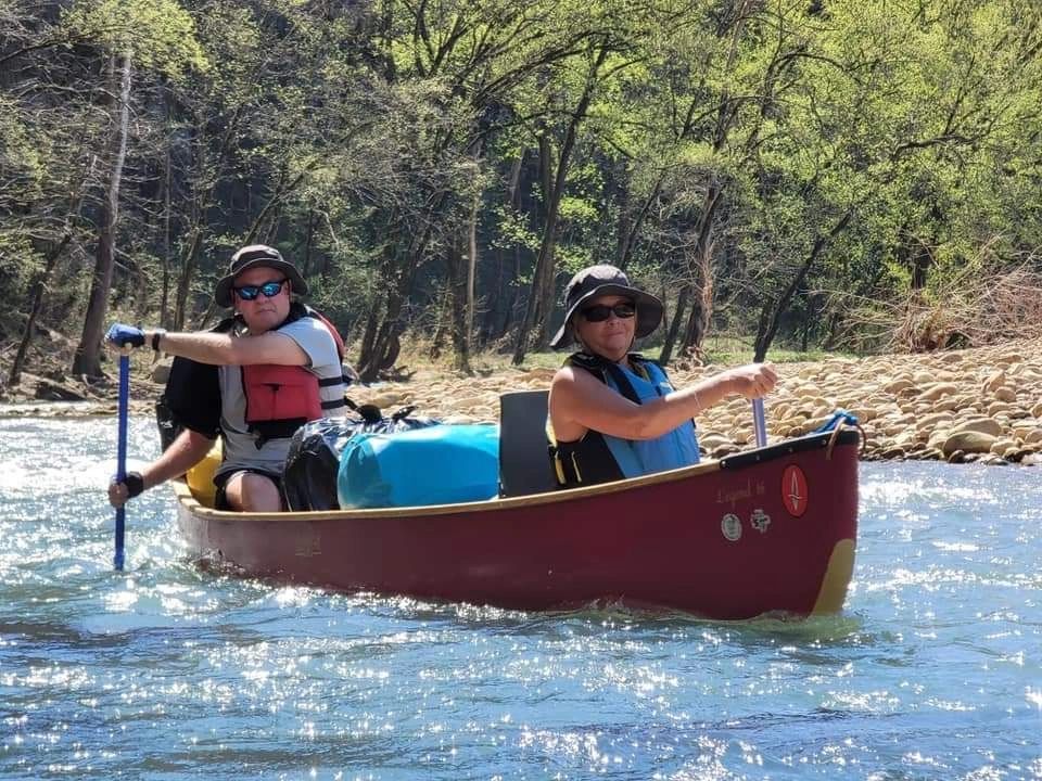 Dagger Canoes/Legend 16 Royalex, new ash trim, seats, skid strips