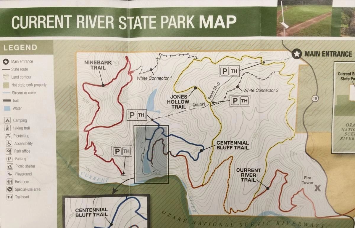 Current River State Park Map