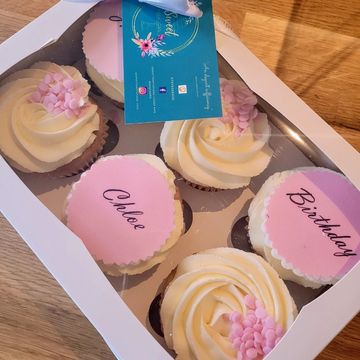 Personalised Celebration Cupcakes