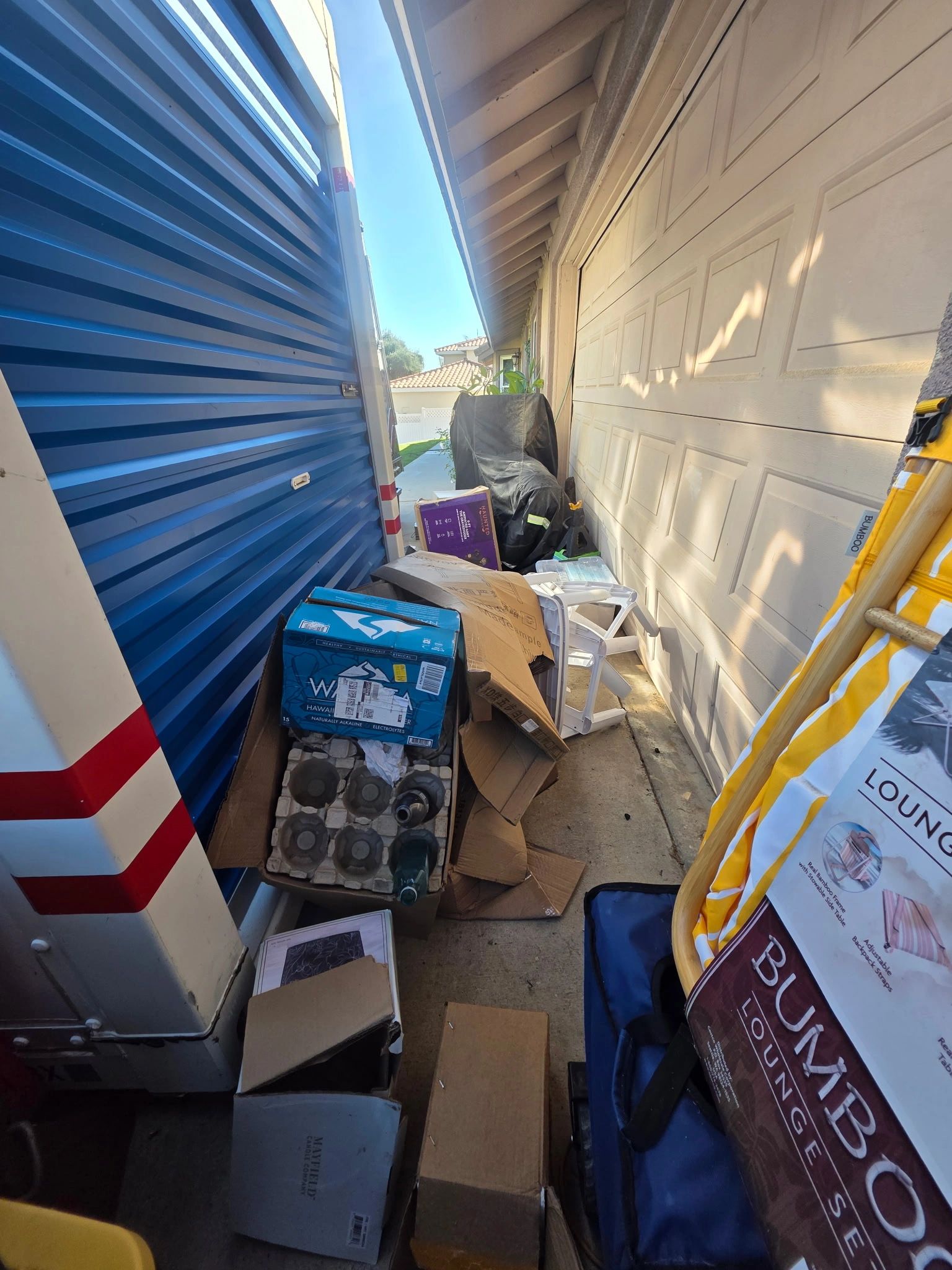 storage unit cleanout with garage cleanout