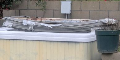 hot tub removed in menifee