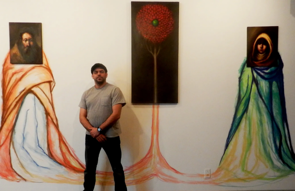 Abisay Puentes exhibir at La Casita Gallery, 2014