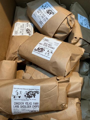 Lamb, lean, chops, exotic, meat, fresh, local