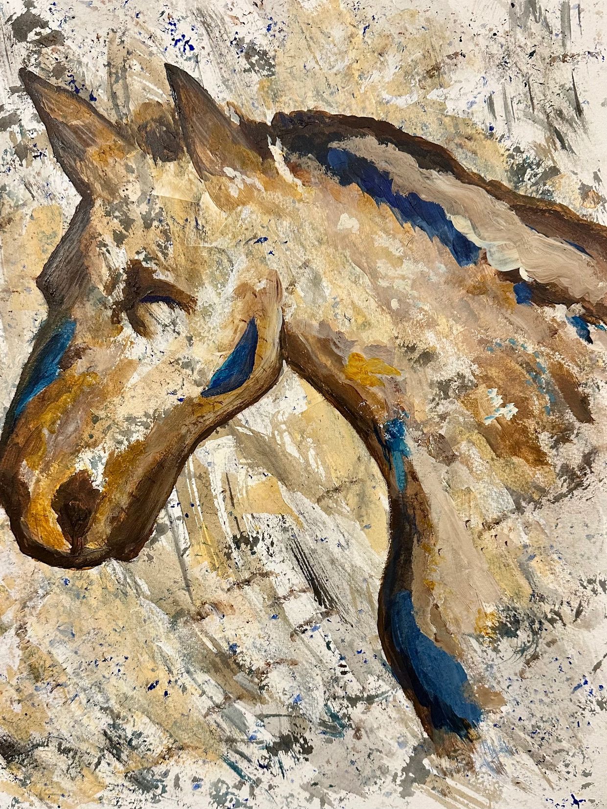 Abstract horse 1
12" 16