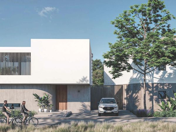 A portfolio with luxury home And car parking