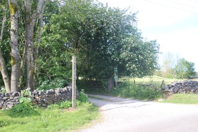 Lane entrance to the Barn