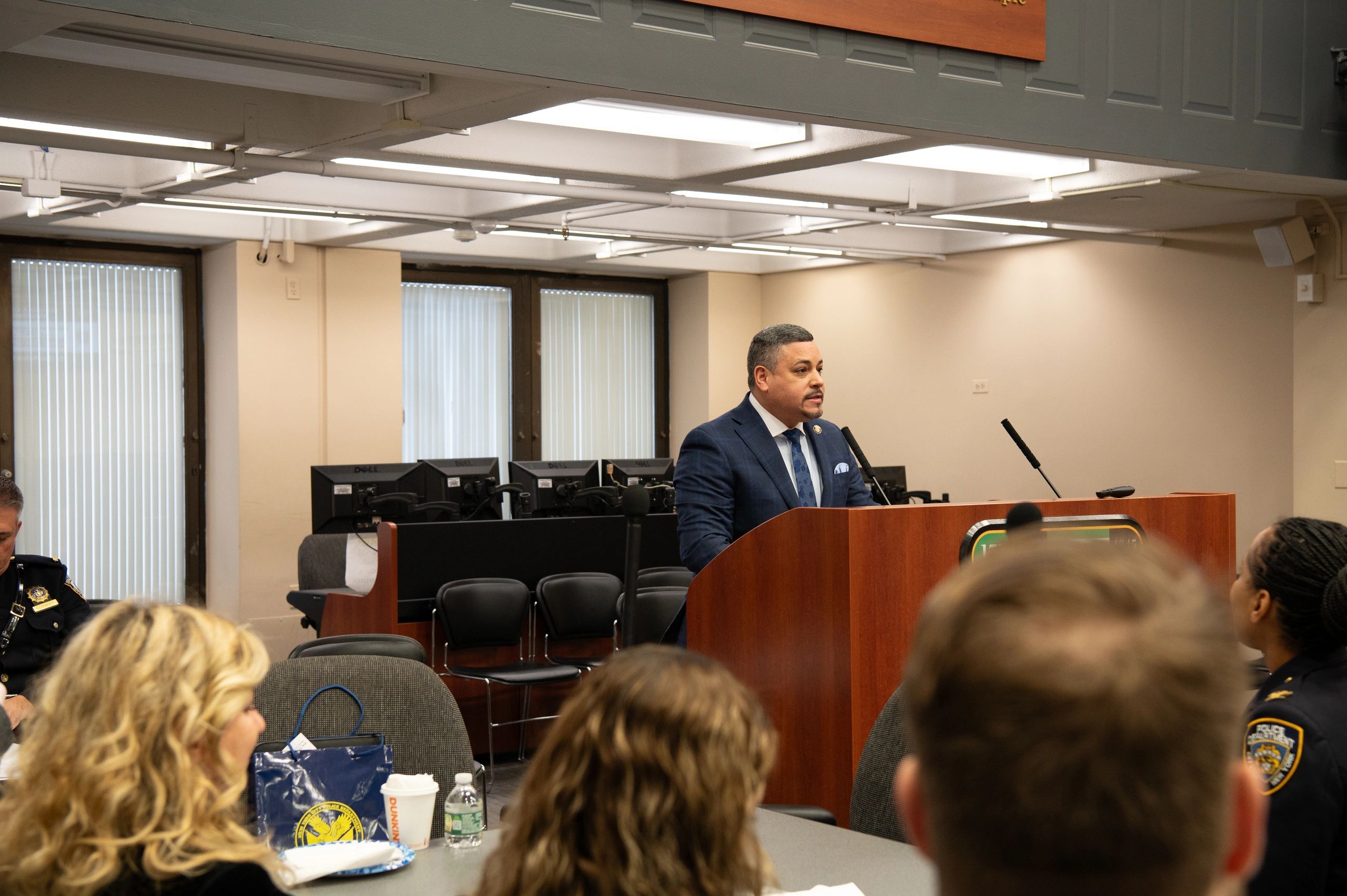 Visit to NYPD Headquarters