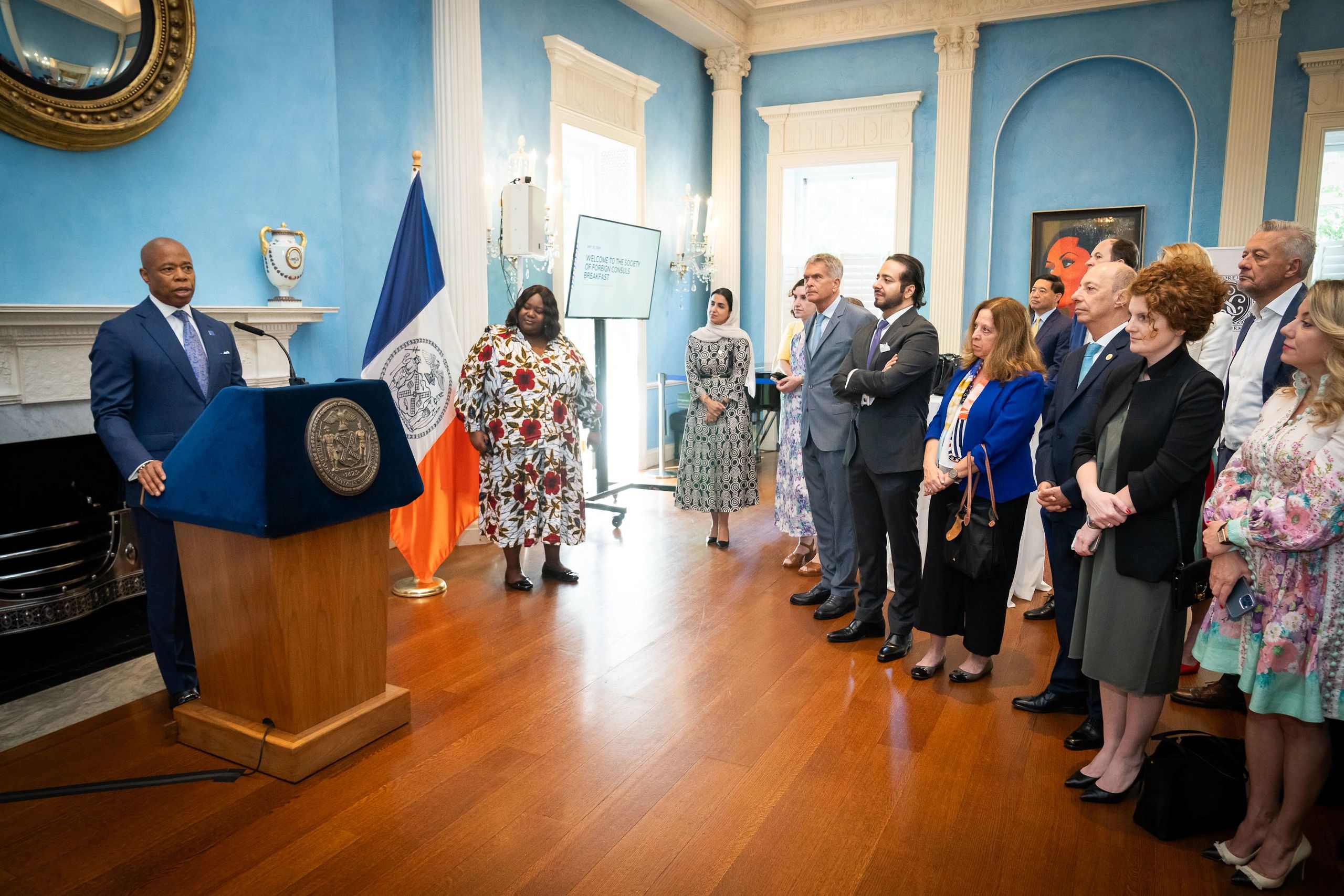 Breakfast with the Mayor of New York City