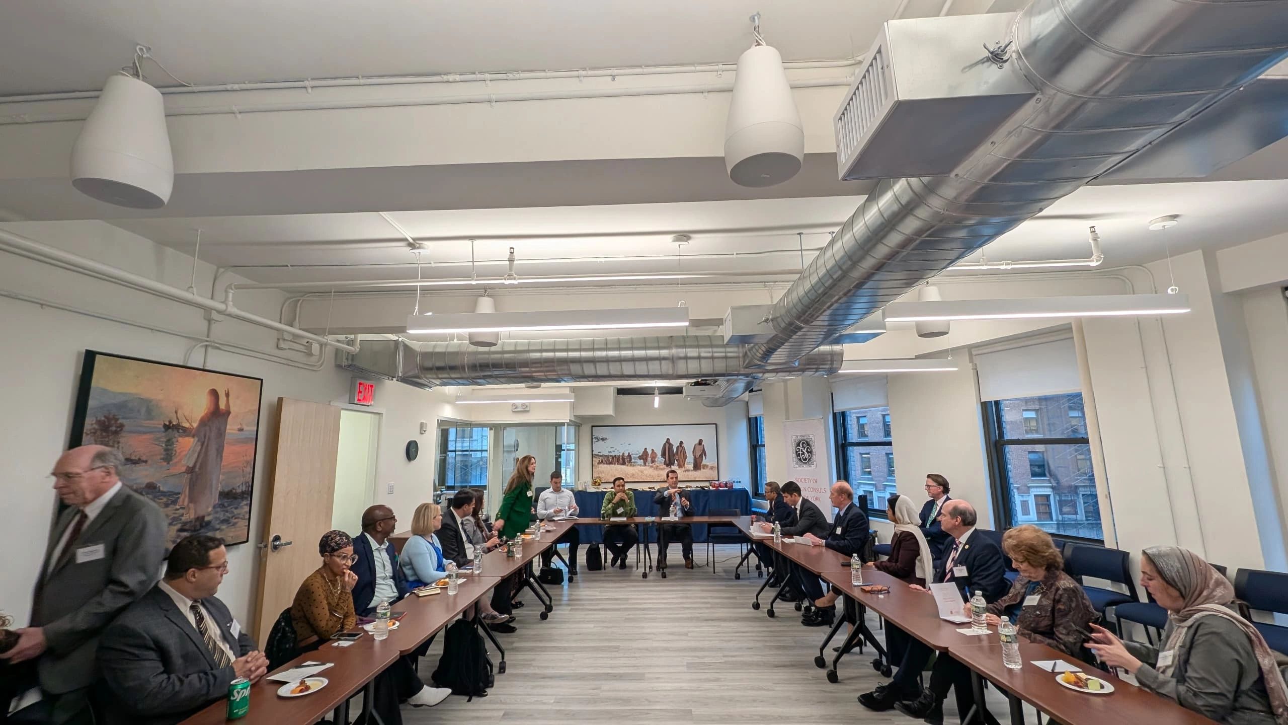 A Roundtable Discussion on "Religion, Diplomacy & Human Migration"