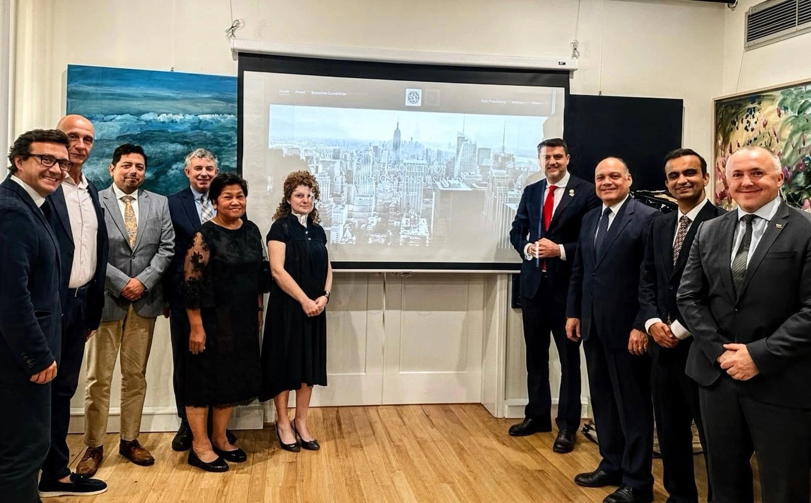 The First Meeting of the Executive Committee Under the New Presidency