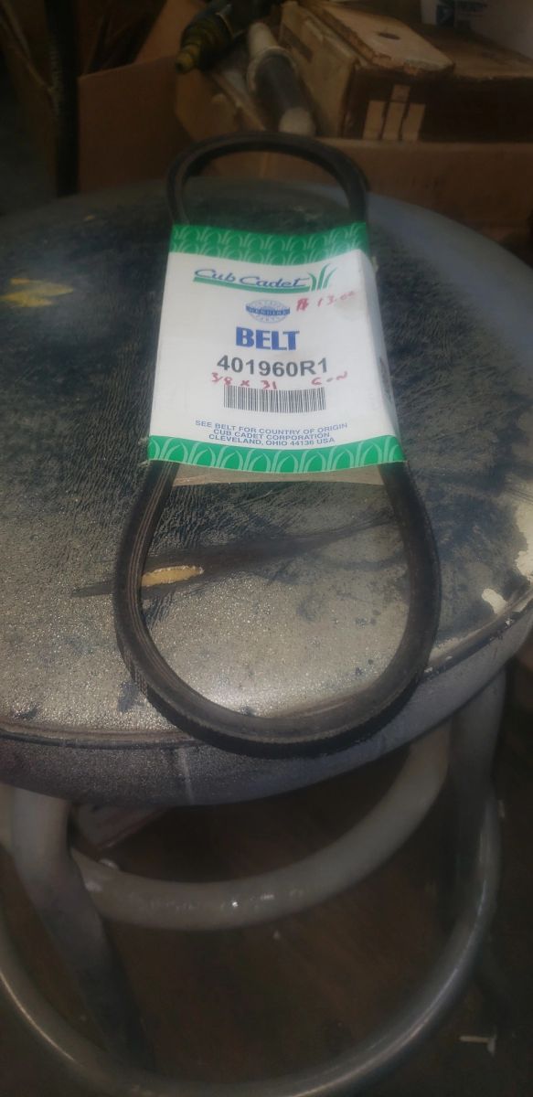 CUB CADET IH-401960-R1 Motor Generator Drive Belt 72 86 73 71 169 149