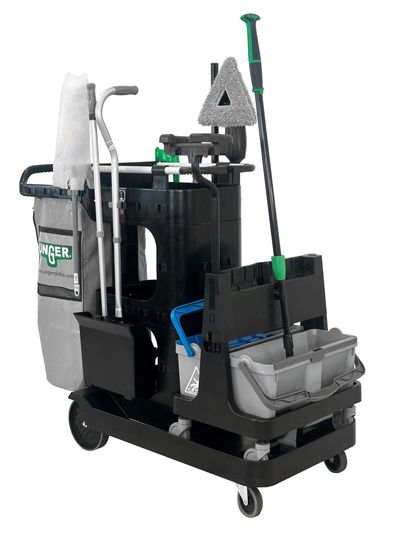Janitorial Cart, Cleaning Supplies