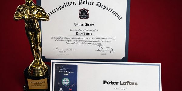 Outstanding Citizen Award DCMPD Ward 5 