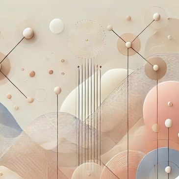 Workflow style lines that look like windmills