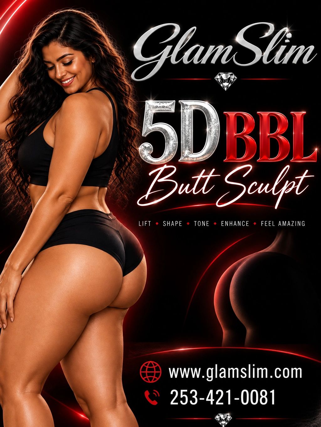 5D Sculpt: RF, suction, electroporation, EM Sculpt & cupping. Intro: $99 for 1 hour.