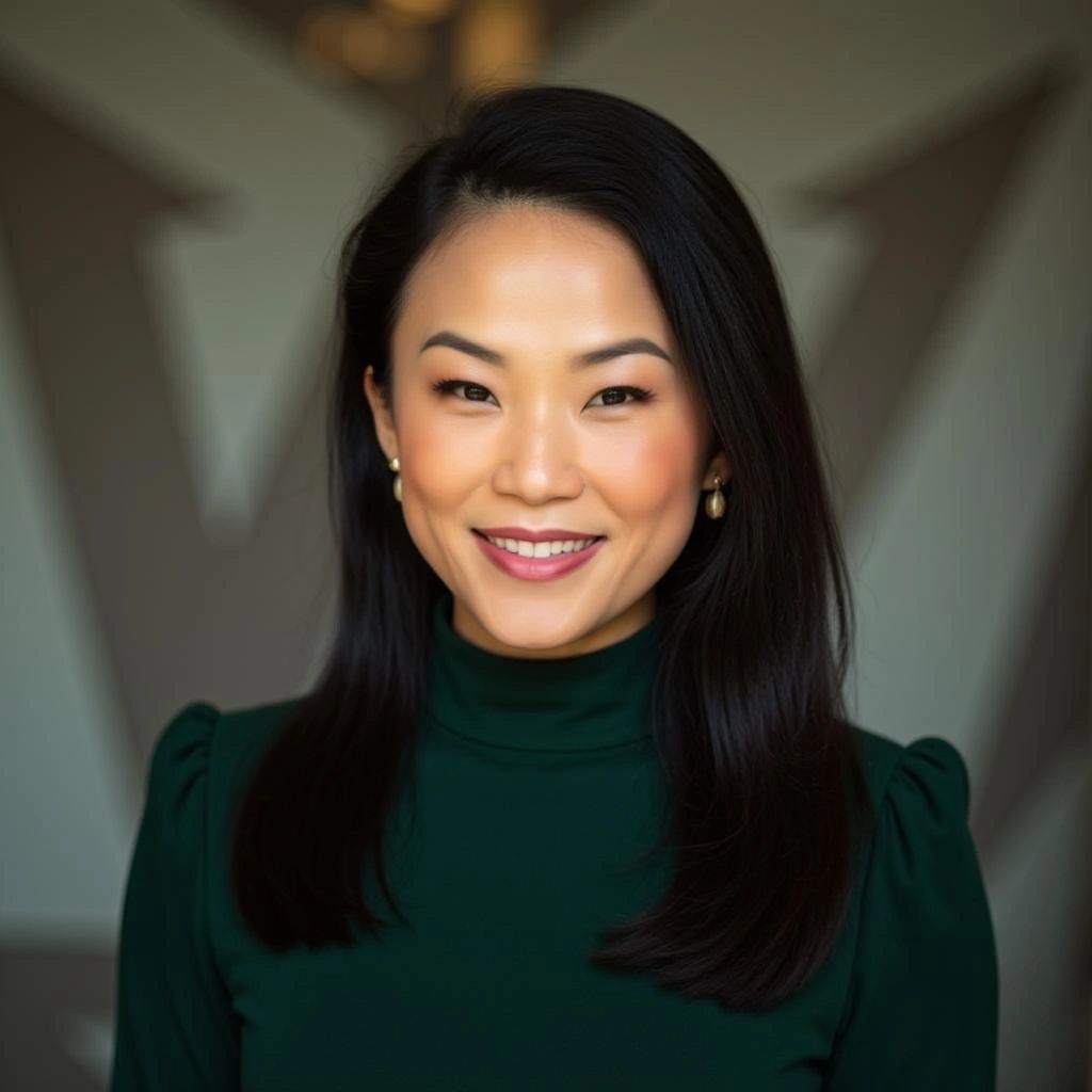 Dr. Talee Vang smiling confidently