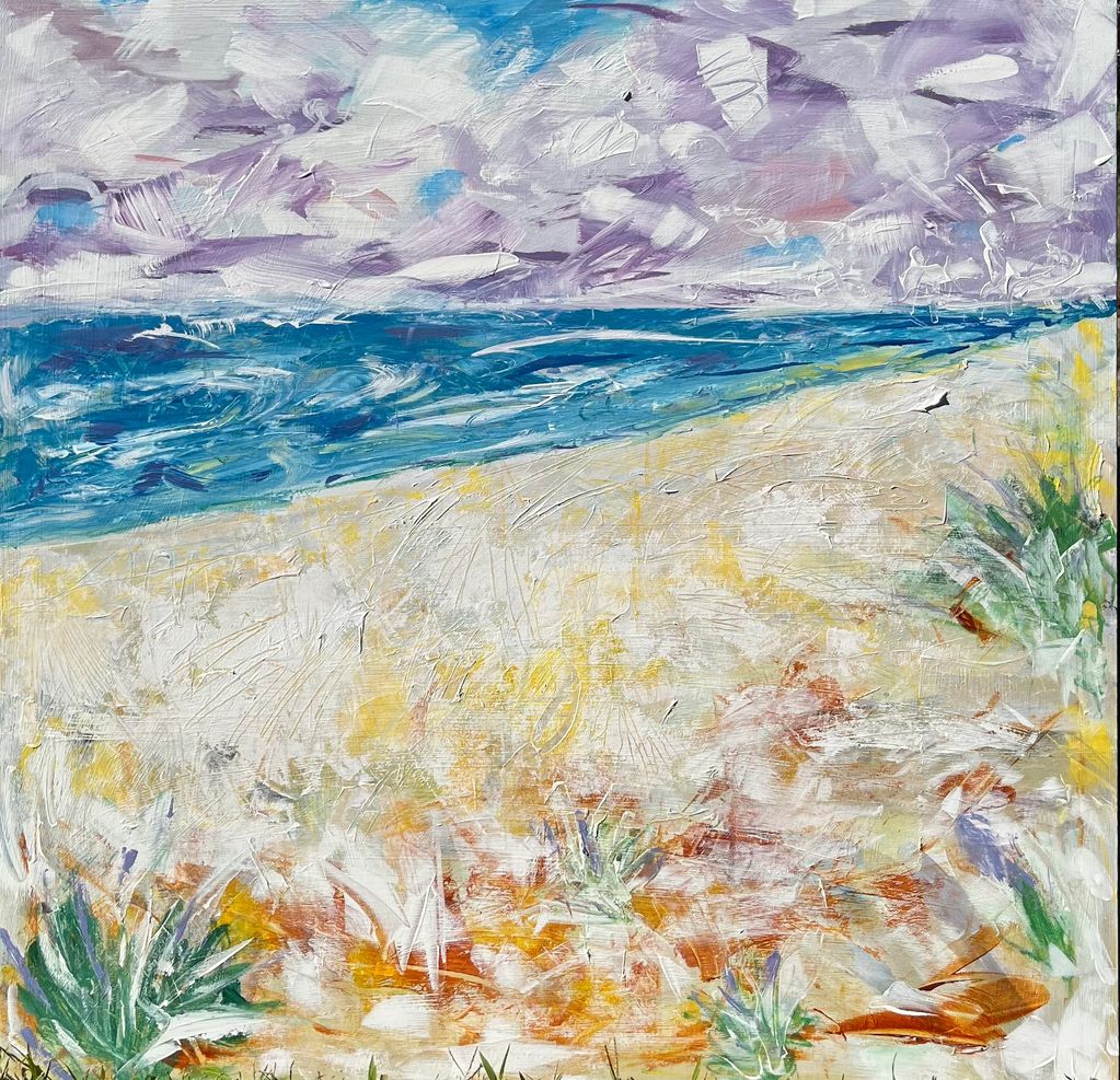 “At the Beach” SOLD