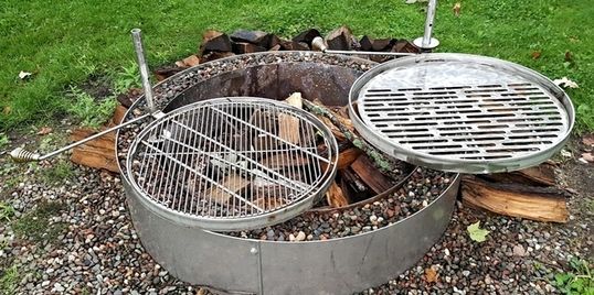 Higley Fire Pit Liners-Spark Screens-Metal Covers - Fire Pits,Fire alt=