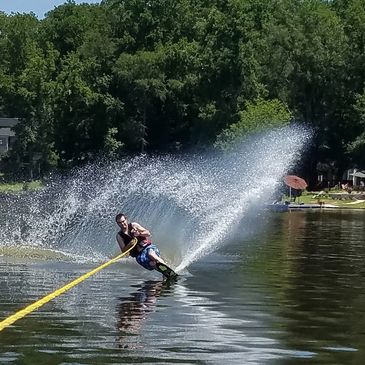 Broadway Lake Water Skier
