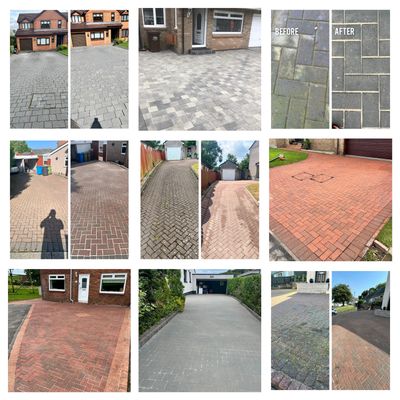 Pressure washing