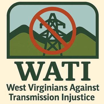 WATI logo advocating against transmission injustice in West Virginia.
