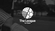 Black and white logo for The League for Clubs.