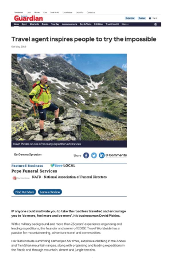 Copy written for articles, editorials and advertorials by Suzanne Boyden-Beckley