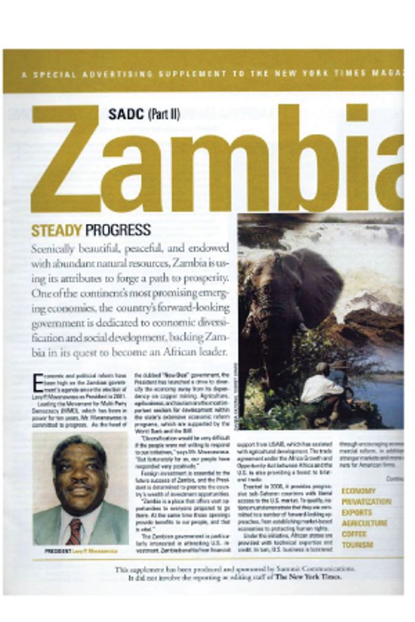 Copy written for articles, editorials and advertorials by Suzanne Boyden-Beckley