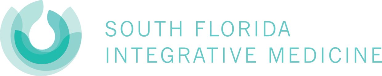 South Florida Integrative Medicine logo with teal circular design and text.