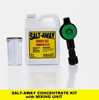 SALT-AWAY CONCENTRATE KIT WITH MIXING UNIT