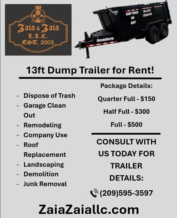 Trailer Rental Information