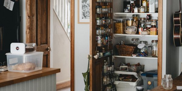 Pantry clean out at client's home