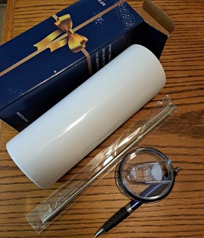 20OZ STRAIGHT SUBLIMATABLE SKINNY TUMBLER