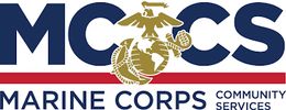 Logo of Marine Corps Community Services.
