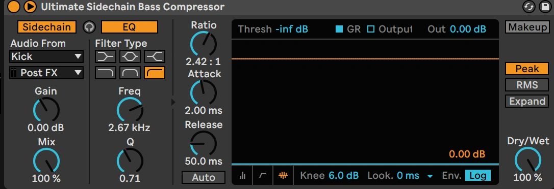 Ultimate Sidechain Bass Compressor