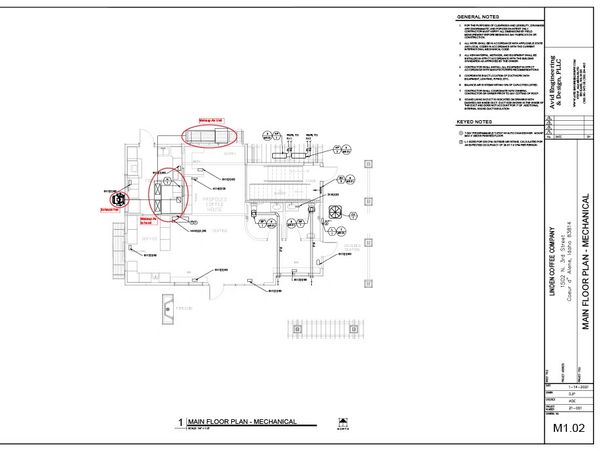 Mechanical plans 