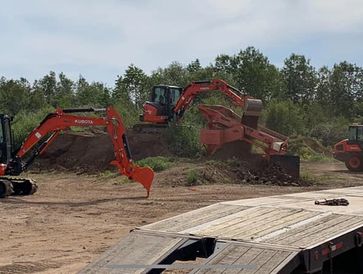 Excavating contractor equipment
