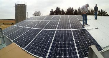 Solar panels for Farms