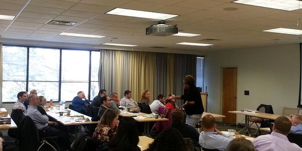 Tangi James- Boone facilitating a training workshop