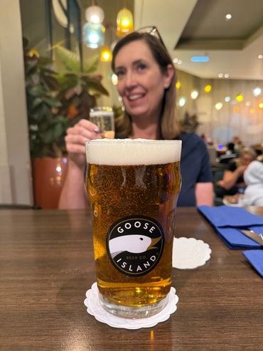 New York JFK  - airport beer.   