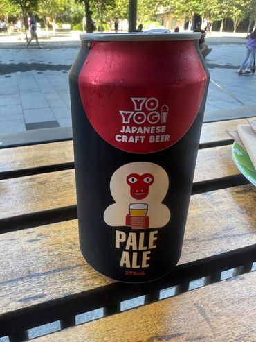 Japan - YOKOHAMA Beer.  super on a hot day!