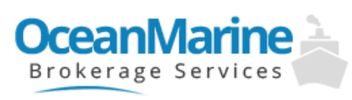 Logo of Ocean Marine, company dediated to brokering marine equipment,