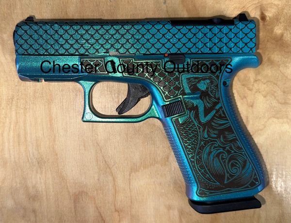 Glock G43x 9mm 3.41" 10rd Mermaid OR MOS