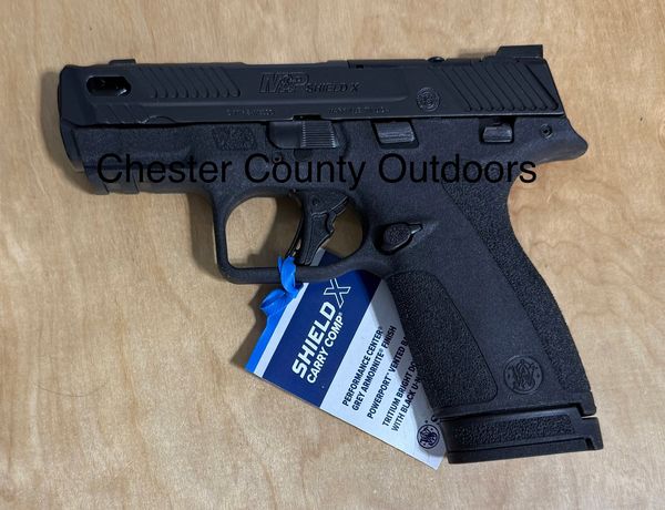 S&W 14270 M&P PC Shield X  9mm 15rd 3.60" Ported Barrel, OR Textured Grip, RMSc/Holosun K, TS