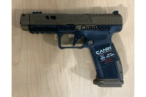 CANIK TTI COMBAT 9MM 4.6" 18RD PISTOL W/MECANIK MO3, BRONZE / BLACK